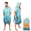 Microfibra Surf Beach Wetsuit Changing Boates poncho Toalla